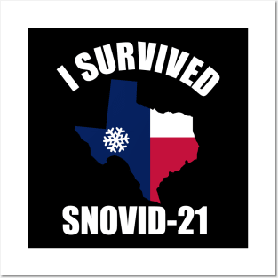I Survived Snovid 19 Posters and Art